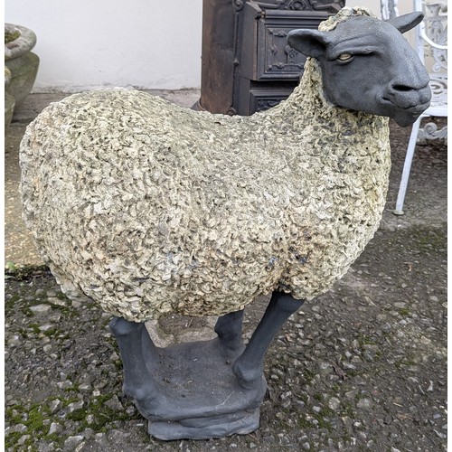 6 - A Custom Commissioned Hampshire Pottery  Sheep Ornament (Believed To Be The Only One In The World!) ... 