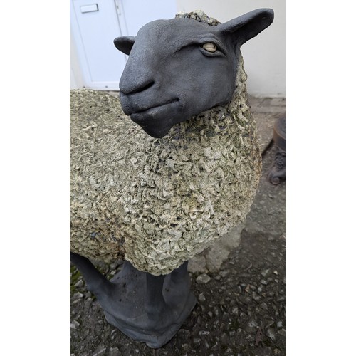 6 - A Custom Commissioned Hampshire Pottery  Sheep Ornament (Believed To Be The Only One In The World!) ... 