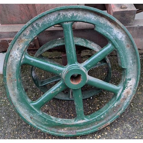 92 - A Lister Stationary Engine - Believed to be a CS 6-1 Single Cylinder Water Cooled Diesel Engine on T... 