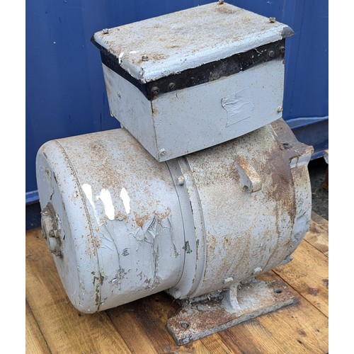 92 - A Lister Stationary Engine - Believed to be a CS 6-1 Single Cylinder Water Cooled Diesel Engine on T... 