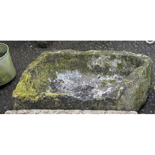 10 - A Stone Trough - 67 x 48 x 25cm