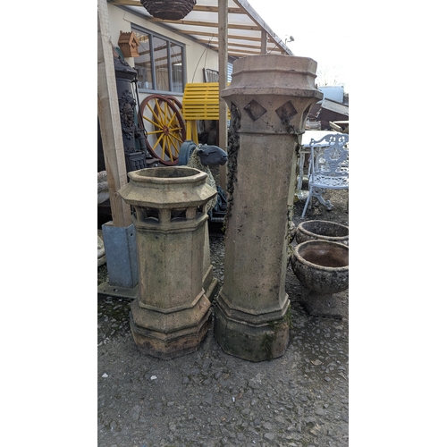 11C - A Pair of Victorian Chimney Pots