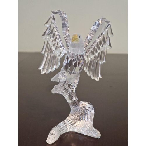 50 - Swarovski Silver Crystal Bald Eagle, from the 'Feathered Friends' Themed Group, (# 248003 / 7670 000... 