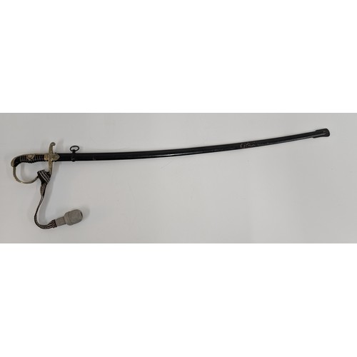 15 - A WWII German Army Officers Wehrmacht Sabre. Blade Marked Eickhorn Solingen with Portepee in Very Go... 