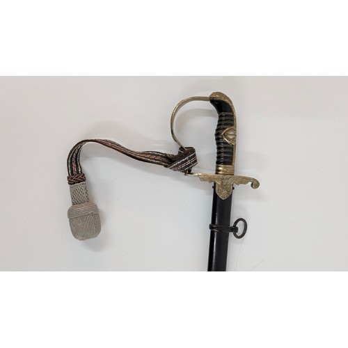 15 - A WWII German Army Officers Wehrmacht Sabre. Blade Marked Eickhorn Solingen with Portepee in Very Go... 