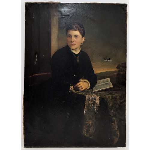 3 - 19th Century Continental School Oil on Canvas Portrait of a Seated Lady

An accomplished 19th centur... 