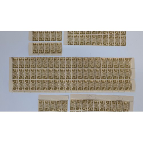21 - A Large Quantity of Sheets and Part Sheets of GB WWII to 1960 Entertainments Revenue Excise Duty Sta... 