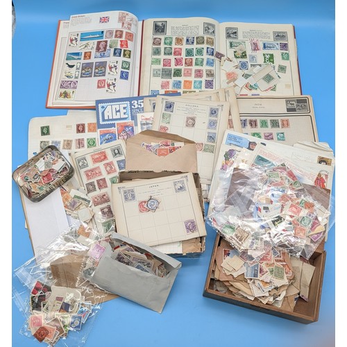 20 - A Schoolgirl Collection of Worldwide Stamps, Mint and Used, Covers etc.