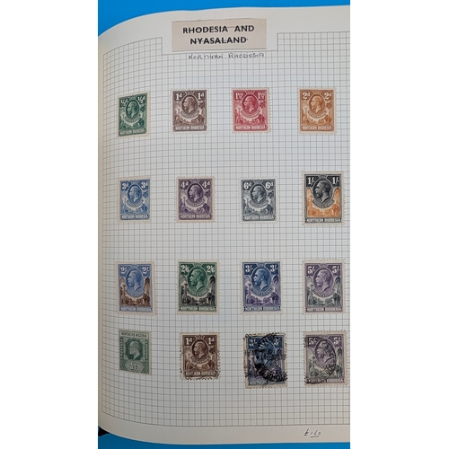 28 - GB and Commonwealth - Basic Collection , however with better QVGB and GV Northern Rhodesia (to 5/- m... 