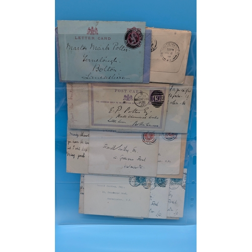 9 - An Assortment of GB and Worldwide Stamps including 1d Reds and 2d Blues, Blocks of Lilacs , Victoria... 