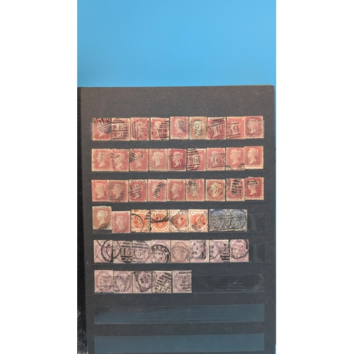 9 - An Assortment of GB and Worldwide Stamps including 1d Reds and 2d Blues, Blocks of Lilacs , Victoria... 