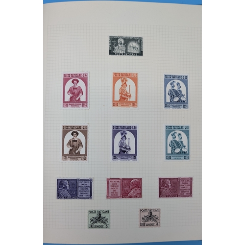 34 - Europe - Clean Collection of Mainly Mid-Period Europe Mint and Used in Maroon Plymouth Reg Fitting A... 