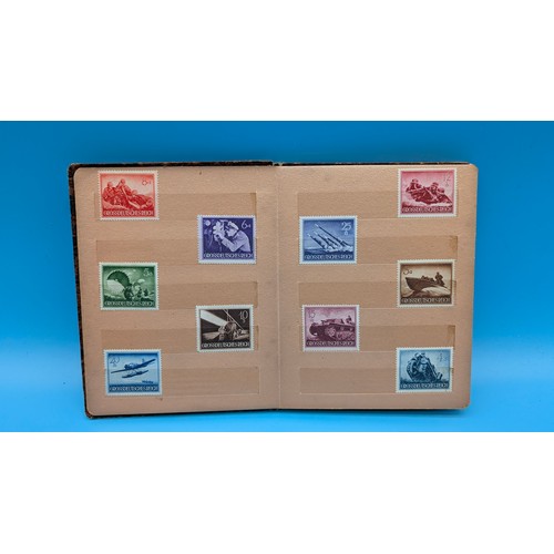 40 - A Selection of School Boy Stamp Albums