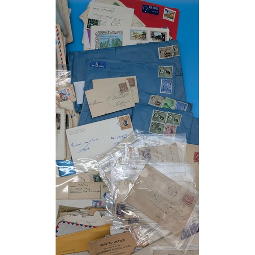 44 - Box of Covers, Mainly Commercial, World, Commonwealth and a Few GB All Periods.