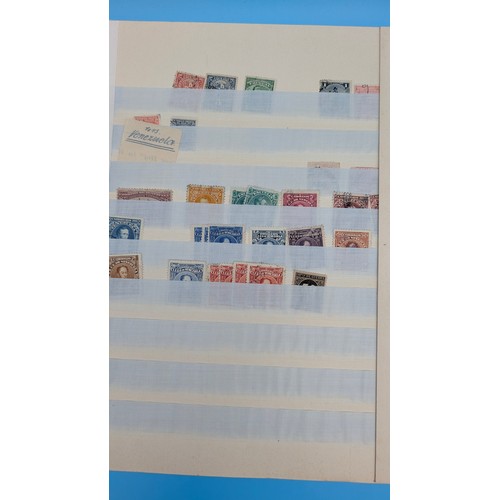 53 - South America collection of stamps on leaves