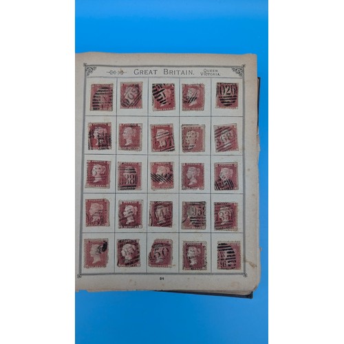 54 - 14 x Schoolboy Worldwide Stamp Albums. Empire and Commonwealth plus some early Venezuelan Reprints