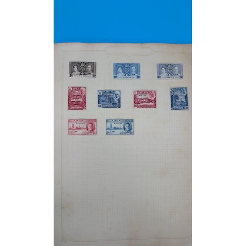 17 - 4 x Albums of Commonwealth, early Australia States, India, Some GVI, Short sets etc