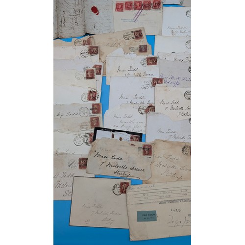 55 - Albums plus loose covers with box penny red covers (these in mixed condition) stock book with Europe... 