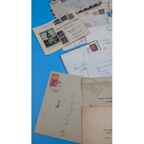 55 - Albums plus loose covers with box penny red covers (these in mixed condition) stock book with Europe... 