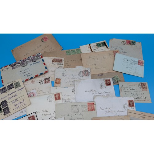 55 - Albums plus loose covers with box penny red covers (these in mixed condition) stock book with Europe... 
