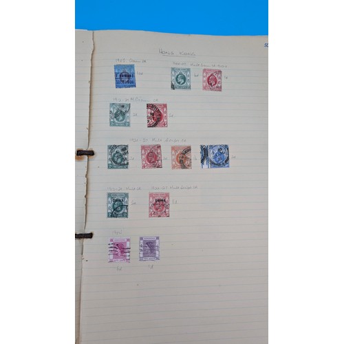 24 - Worldwide stamp album 1800's to George VI