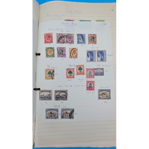 24 - Worldwide stamp album 1800's to George VI