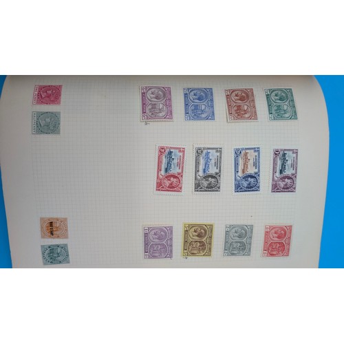 4 - Senator Album with GB & British Commonwealth Collection Queen Victoria to QE2, Many Omnibus and shor... 