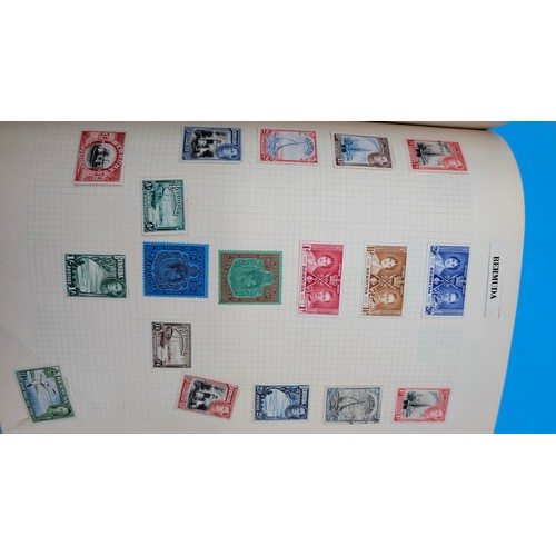 4 - Senator Album with GB & British Commonwealth Collection Queen Victoria to QE2, Many Omnibus and shor... 