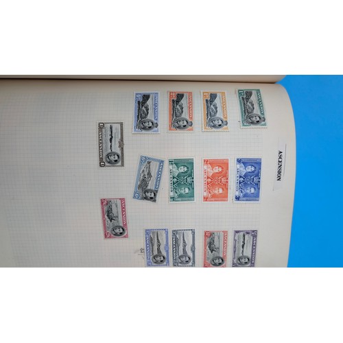 4 - Senator Album with GB & British Commonwealth Collection Queen Victoria to QE2, Many Omnibus and shor... 