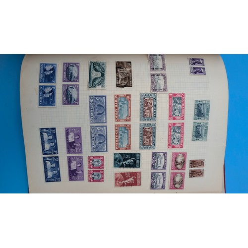 4 - Senator Album with GB & British Commonwealth Collection Queen Victoria to QE2, Many Omnibus and shor... 