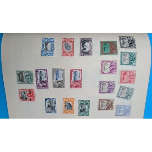 4 - Senator Album with GB & British Commonwealth Collection Queen Victoria to QE2, Many Omnibus and shor... 