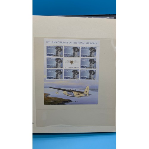 5 - A Collection of Westminster Mint and Other RAF Themed Coin/ Plain  Covers and Stamps in 4 Albums inc... 