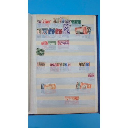 12 - A Collection of GB and Commonwealth Stamps inc. 4 x Penny Blacks, 2d Blues (Mixed Condition). 4 Albu... 