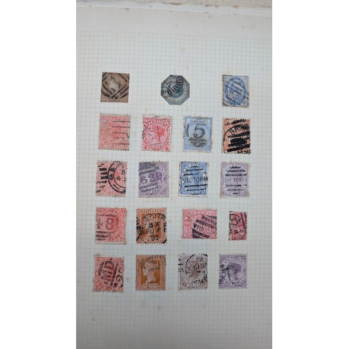 12 - A Collection of GB and Commonwealth Stamps inc. 4 x Penny Blacks, 2d Blues (Mixed Condition). 4 Albu... 