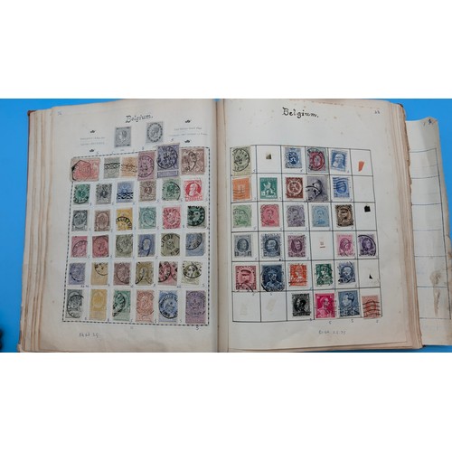 15 - Collection of World and Commonwealth Stamps in Lincoln/Strand and Others Albums. Early to mid 1900's... 