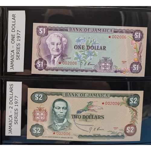 Bank of Jamaica Collector’s Group of Banknotes (with Certificate of ...