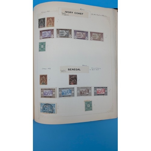 22 - An Album of Early Africa  and Europe, plus Worldwide Stamps and Early Persia