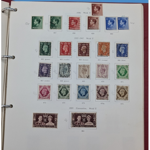 43A - World Stamp Collection in 3 Albums

A mixed worldwide collection housed in  Senatorr, Triumph and St... 