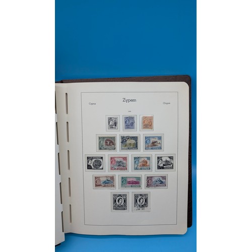 16 - Cyprus - Used Hingeless Leuchtturn Album