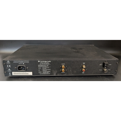 2042 - Cambridge Audio ‘Azur 340T’ FM/AM Tuner

A Cambridge Audio Azur 340T FM/AM tuner, designed in London... 