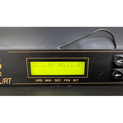 2010 - Friend-Chip SRC/AT SMPTE-to-MIDI synchroniser, 1U rack unit, circa 1989, powers on, untested further... 