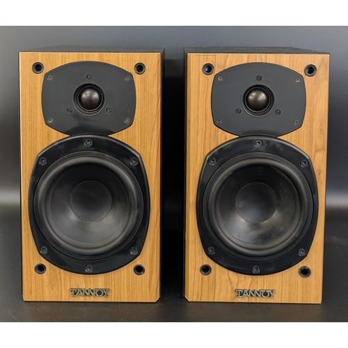 2022 - Pair of Tannoy Mercury M1 Bookshelf Loudspeakers – “Cherry” finish, Made in the U.K. Compact, well-r... 