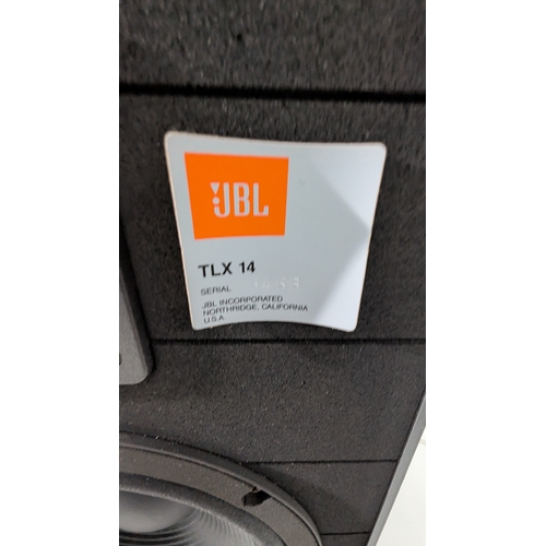 2012 - JBL TLX 14 Loudspeakers
A pair of JBL TLX 14 loudspeakers, manufactured by JBL Incorporated, Northri... 