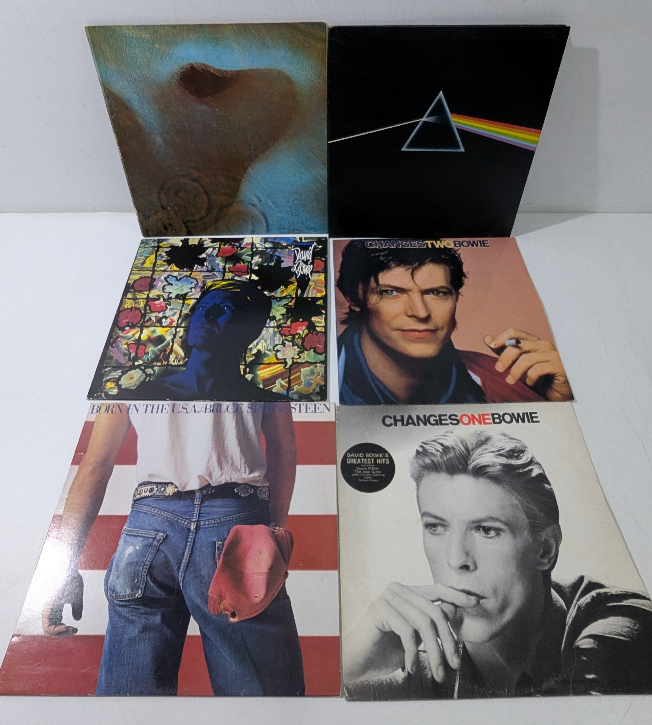 “Legends of Rock” — Six Iconic LPs incl. Pink Floyd, David Bowie ...