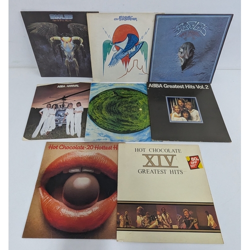 2646 - Classic Rock / Pop LPs (Eagles, ABBA, Hot Chocolate, Mike Oldfield)

Includes:

Eagles – One of Thes... 
