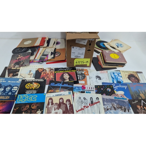 Large Mixed Lot of Approx. 7-Inch Singles Qty: Approx. 200–300 records ...