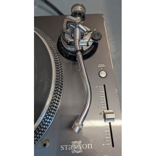 2045A - A Stanton STR8-150 (or STR8-150 Mk1) high-torque direct-drive DJ turntable. Designed for professiona... 