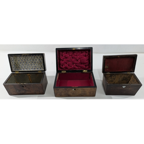 106 - Collection of Antique & Early 20th Century Wooden Boxes (10)

A collection of ten antique and early ... 