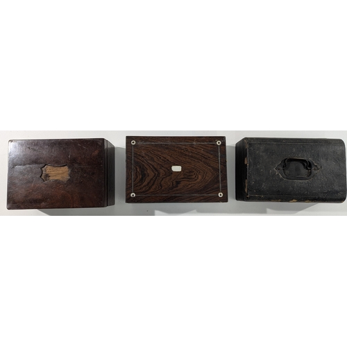 106 - Collection of Antique & Early 20th Century Wooden Boxes (10)

A collection of ten antique and early ... 