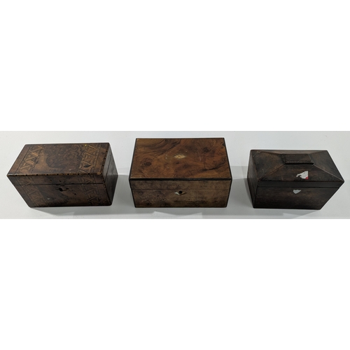 106 - Collection of Antique & Early 20th Century Wooden Boxes (10)

A collection of ten antique and early ... 